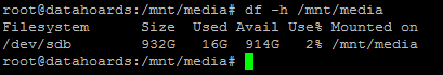 Checking free space on BTRFS volume